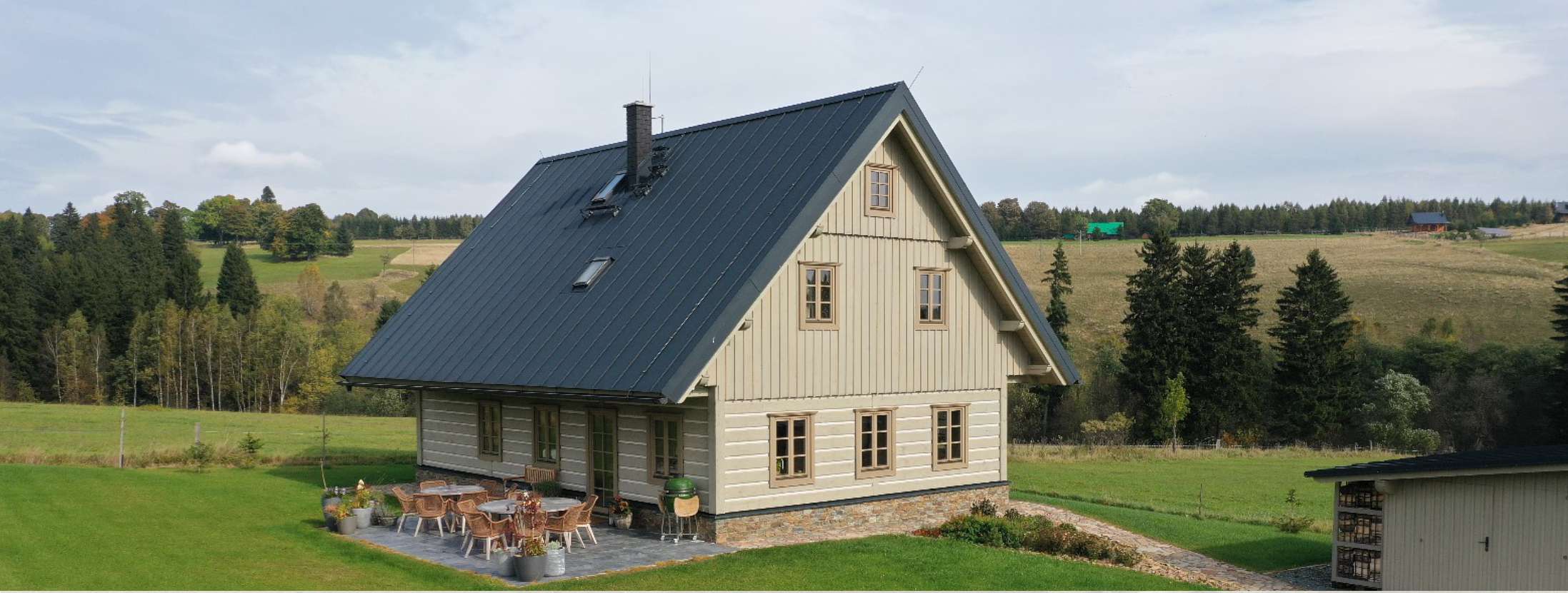 Dřevostavby KSK v.o.s. - tradiční dřevěné chalupy a domy